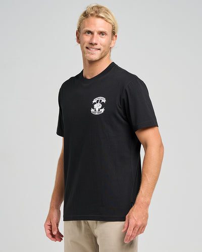 AHOY FKRS STORM | SS TEE - BLACK