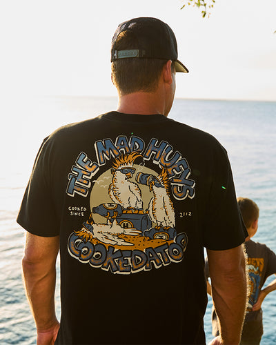 COOKEDATOO TRIO | SS TEE - BLACK