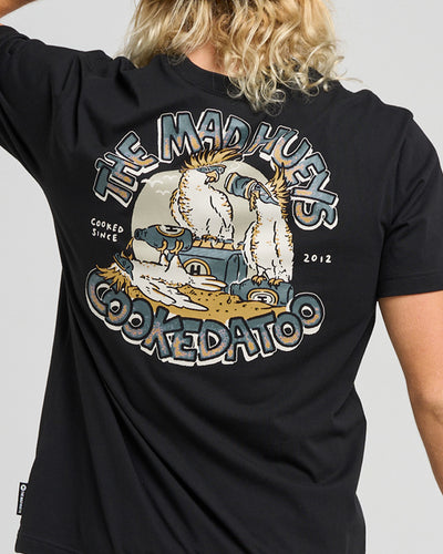 COOKEDATOO TRIO | SS TEE - BLACK