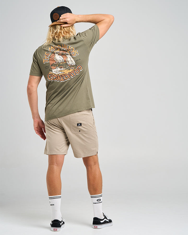 COOKEDATOO TRIO | SS TEE - OLIVE