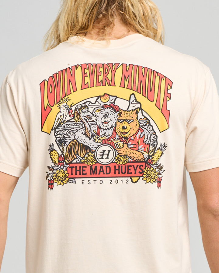 OZ STRAYA | SS TEE - CEMENT