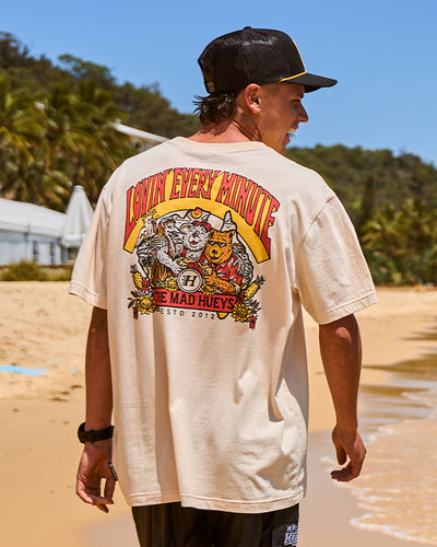 OZ STRAYA | SS TEE - CEMENT