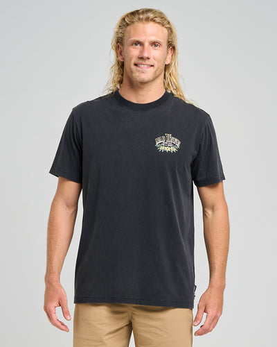 FROTHIN SHOEY | SS TEE - WASHED BLACK