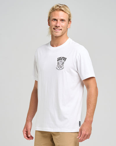 SHIP WHEEL BEERS | SS TEE - WHITE