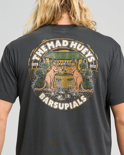 BARSUPIALS | SS TEE - VINTAGE BLACK
