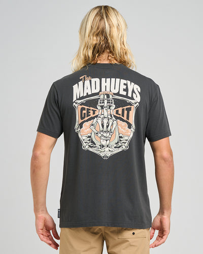 GET LIT STUBBY | SS TEE - VINTAGE BLACK