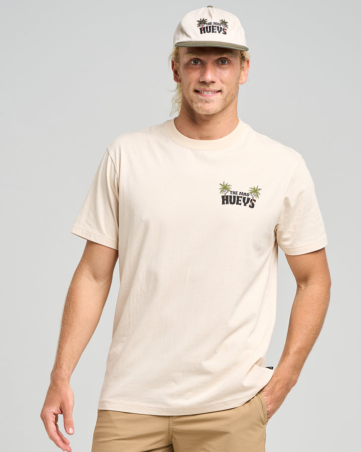 BARRELS AND BEERS | SS TEE - CEMENT