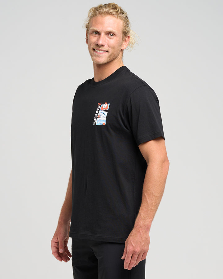 DAD SHIT | SS TEE - BLACK