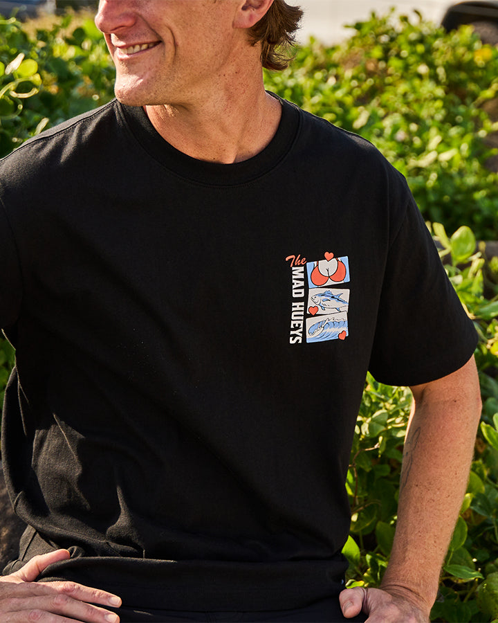 DAD SHIT | SS TEE - BLACK