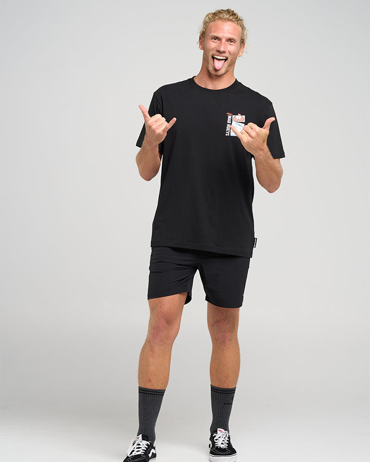 DAD SHIT | SS TEE - BLACK