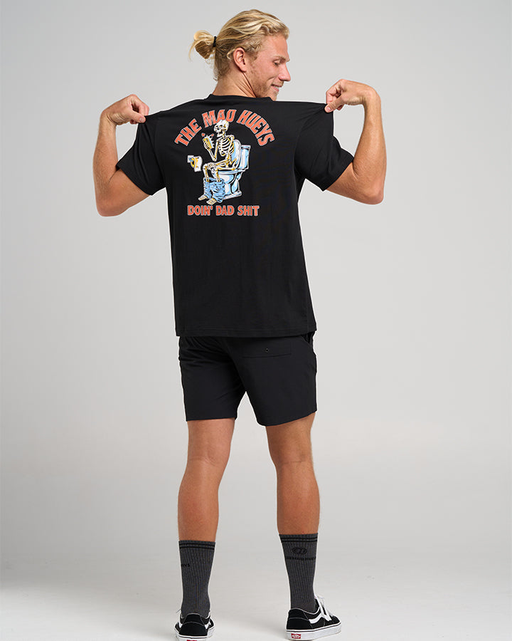 DAD SHIT | SS TEE - BLACK
