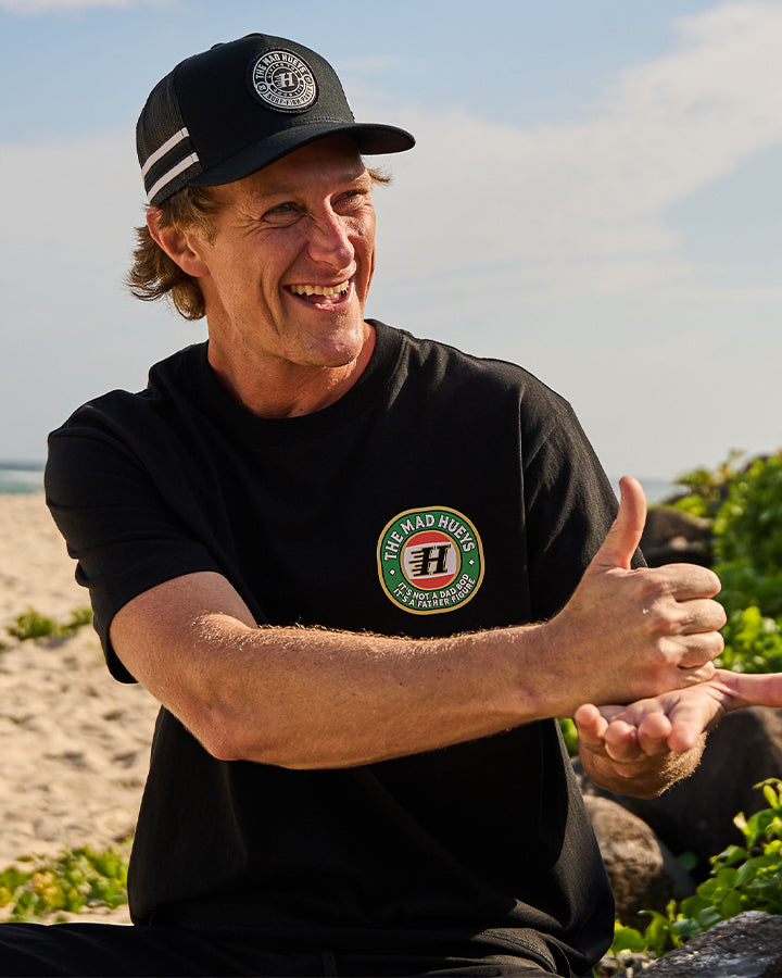 FATHER FIGURE | SS TEE - BLACK