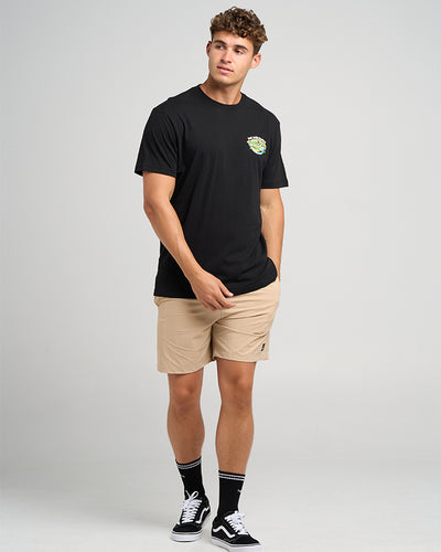 TINNY RATS | SS TEE - BLACK