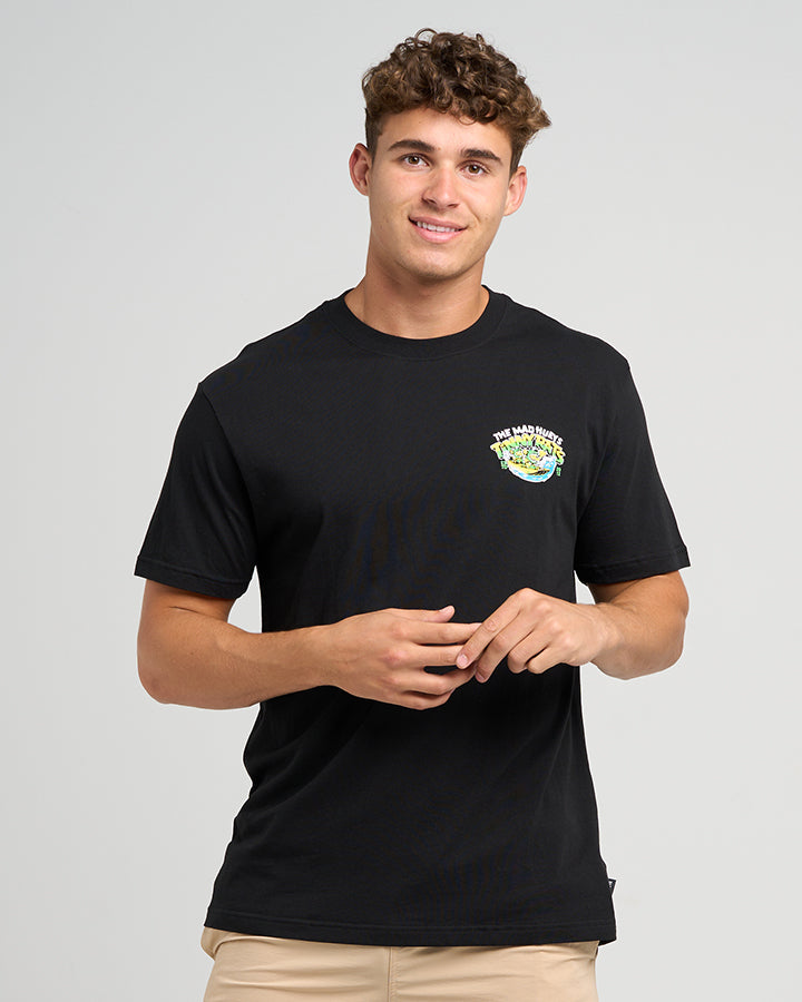 TINNY RATS | SS TEE - BLACK