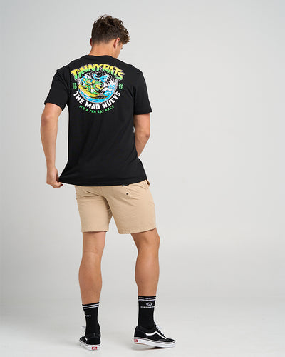 TINNY RATS | SS TEE - BLACK