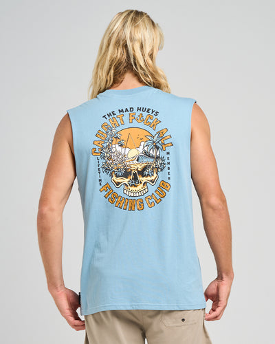 CAUGHT FK ALL ISLAND | MUSCLE - STEEL BLUE