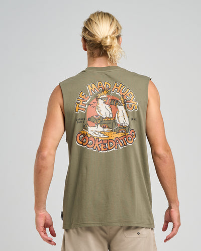 COOKEDATOO TRIO | MUSCLE - OLIVE