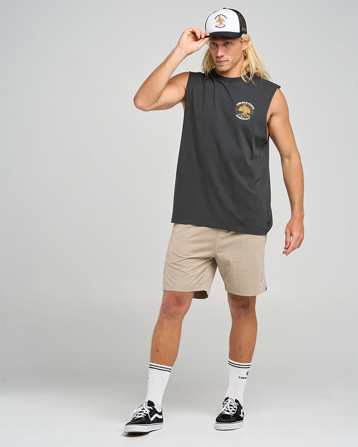 BARSUPIALS | MUSCLE - VINTAGE BLACK