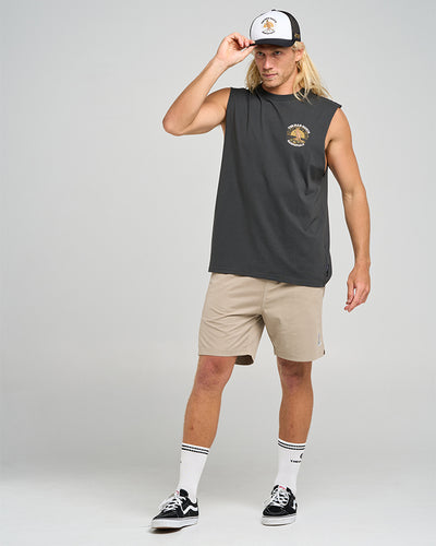 BARSUPIALS | MUSCLE - VINTAGE BLACK