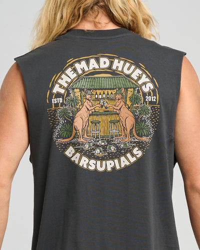 BARSUPIALS | MUSCLE - VINTAGE BLACK