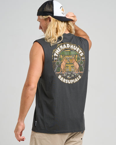 BARSUPIALS | MUSCLE - VINTAGE BLACK