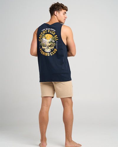 CAUGHT FK ALL ISLAND | TANK - NAVY