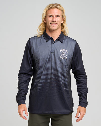 SAILOR ANCHOR | UPF 50+ FISHING JERSEY - CHARCOAL