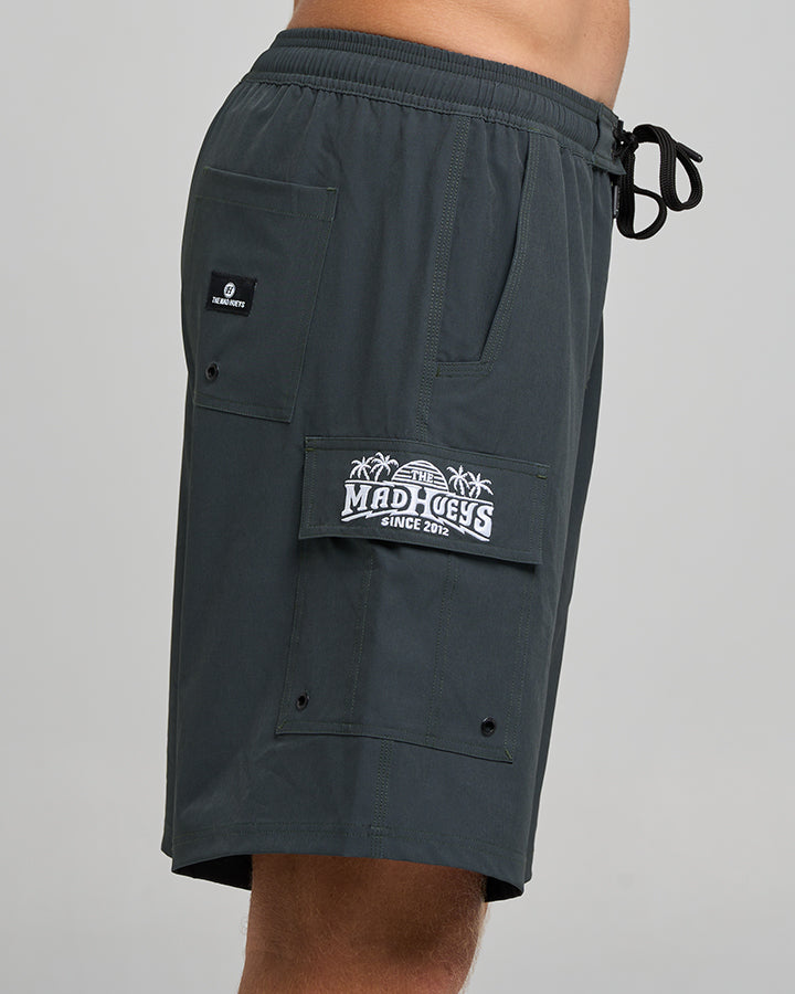 BEACHED | 20" BOARDSHORT - VINTAGE BLACK