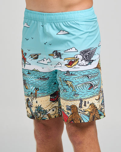 OZ STRAYA | 18" SWIM VOLLEY - AQUA