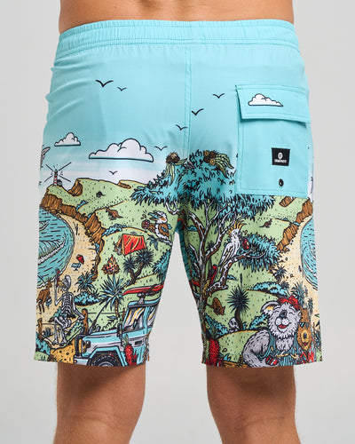 OZ STRAYA | 18" SWIM VOLLEY - AQUA