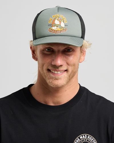 COOKEDATOO TRIO | FOAM TRUCKER - OLIVE