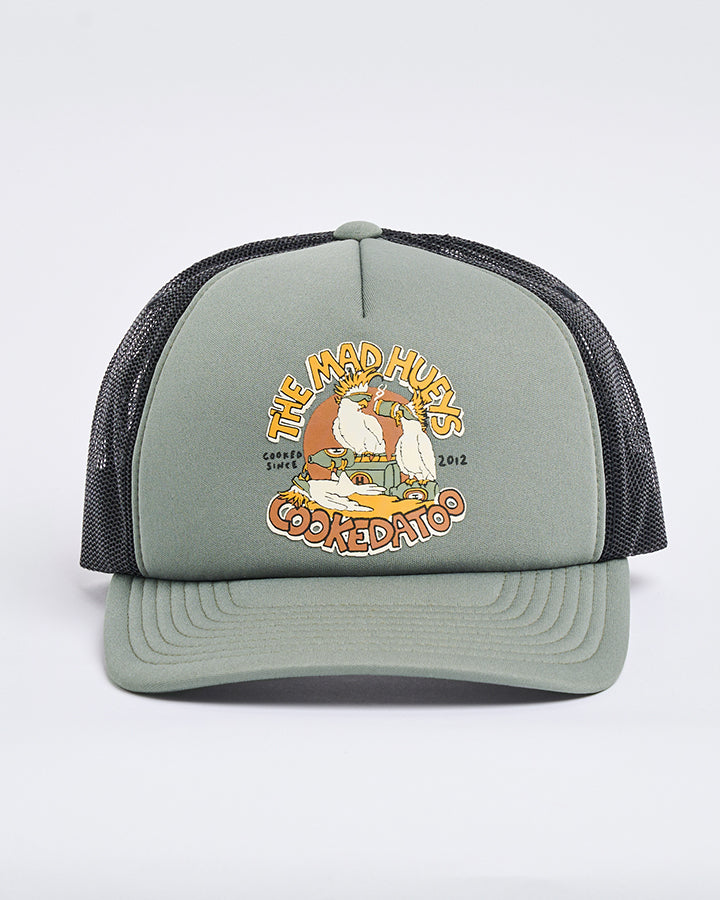 COOKEDATOO TRIO | FOAM TRUCKER - OLIVE