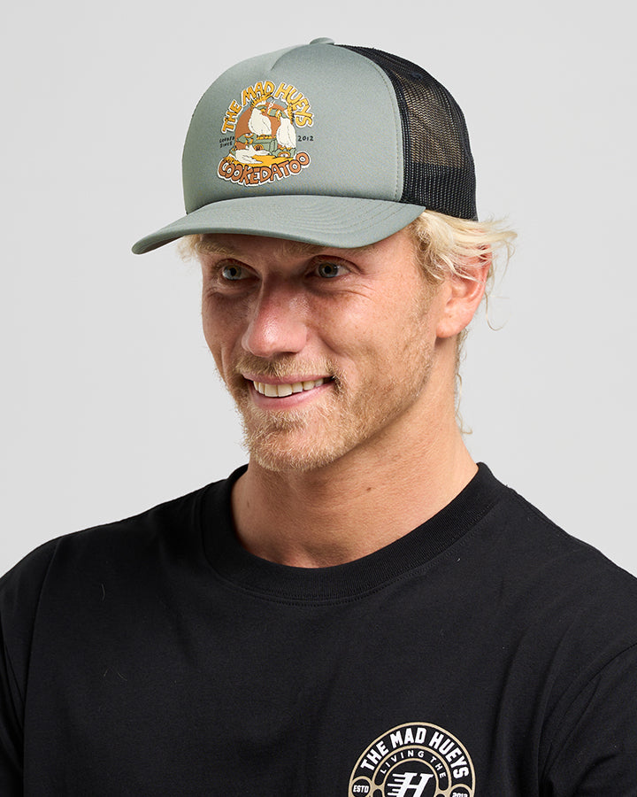 COOKEDATOO TRIO | FOAM TRUCKER - OLIVE