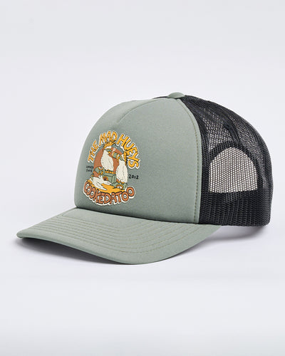 COOKEDATOO TRIO | FOAM TRUCKER - OLIVE