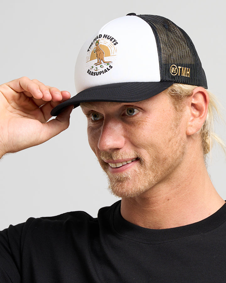 BARSUPIALS | FOAM TRUCKER - WHITE
