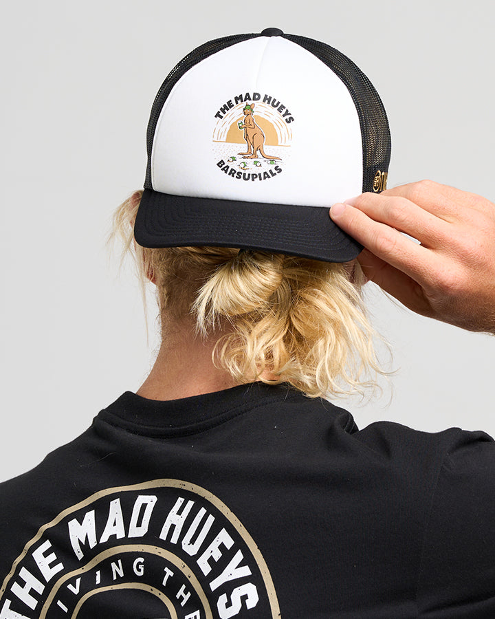 BARSUPIALS | FOAM TRUCKER - WHITE