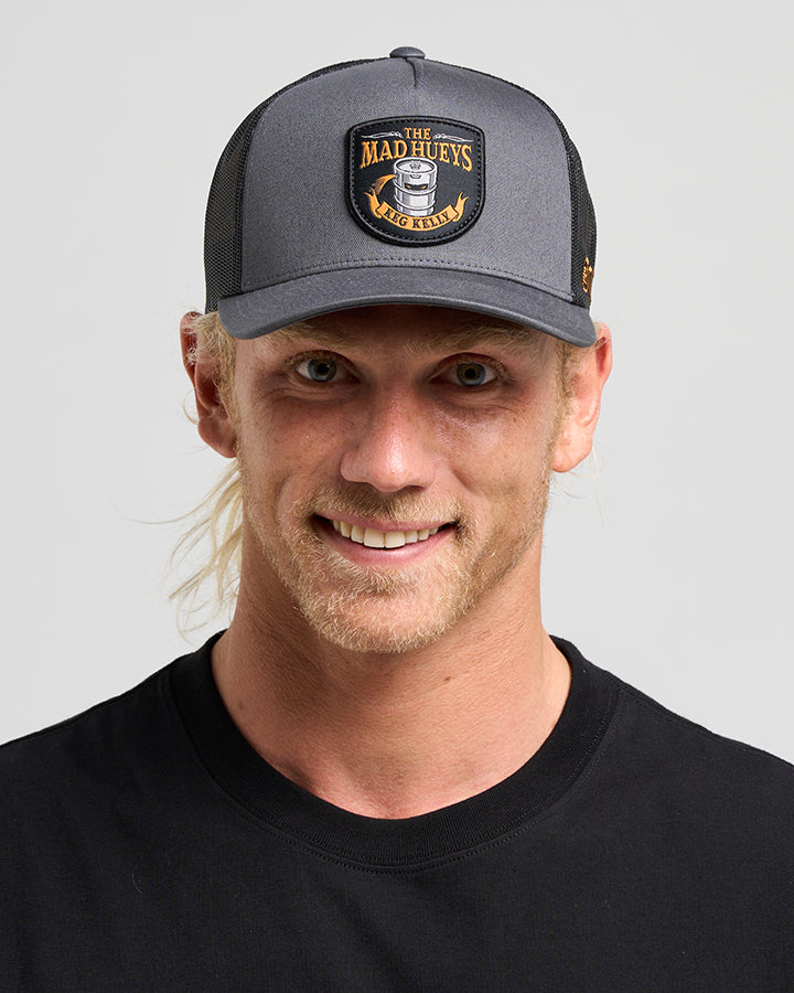 SUCH IS BEER | TWILL TRUCKER - CHARCOAL