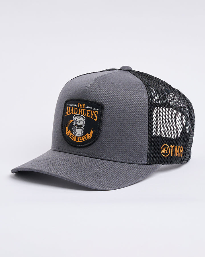 SUCH IS BEER | TWILL TRUCKER - CHARCOAL