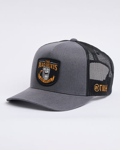 SUCH IS BEER | TWILL TRUCKER - CHARCOAL