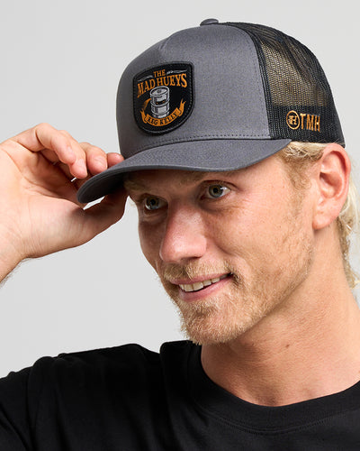SUCH IS BEER | TWILL TRUCKER - CHARCOAL