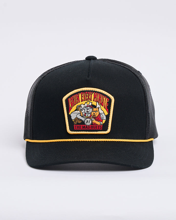 OZ STRAYA | TWILL TRUCKER - BLACK