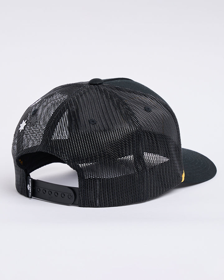 OZ STRAYA | TWILL TRUCKER - BLACK