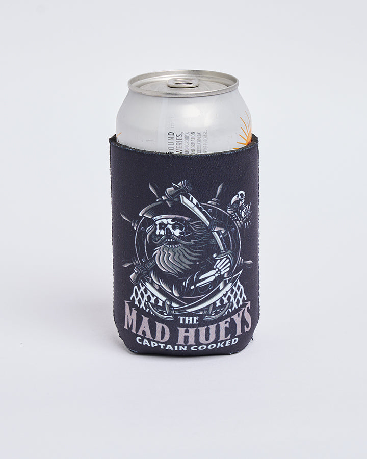 CAPTAIN SHIP FACED | STUBBY COOLER - BLACK