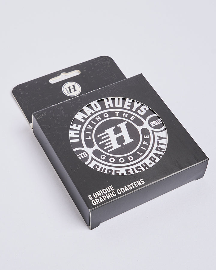 HUEYS | DRINKING COASTERS - MULTI