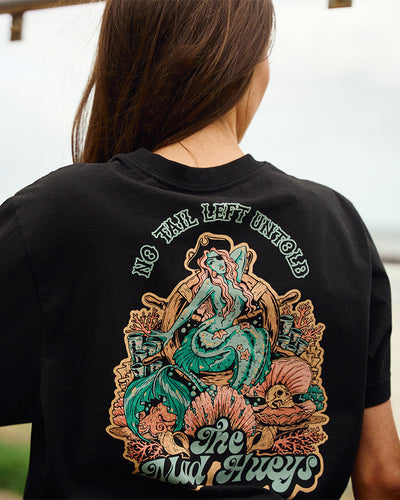 TAIL UNTOLD | WOMENS SS TEE - BLACK