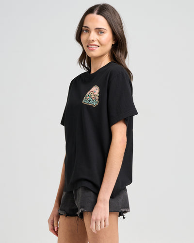 TAIL UNTOLD | WOMENS SS TEE - BLACK