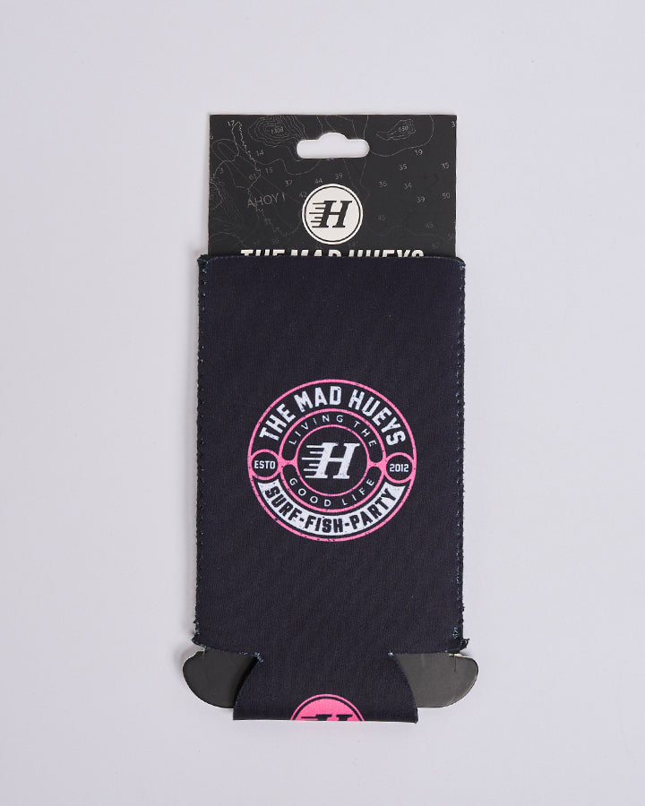 HUEYS GOOD LIFE | WOMENS SLIM STUBBY COOLER - BLACK