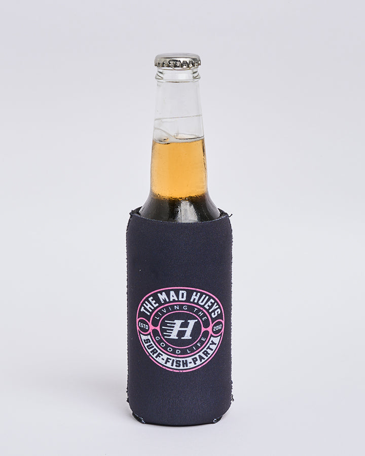HUEYS GOOD LIFE | WOMENS SLIM STUBBY COOLER - BLACK