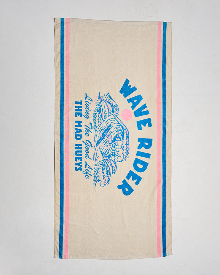 WAVE RIDER | WOMENS SURF TOWEL - STONE