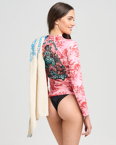 WAVE RIDER | WOMENS SURF TOWEL - STONE